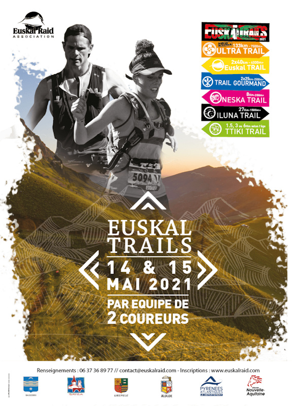 Affiche EuskalTrails 2021 Réduc site